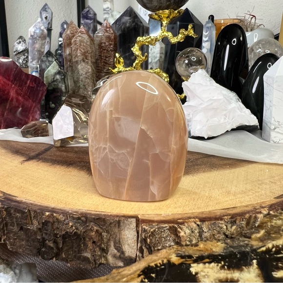 Other - Peach moonstone freeform (2.3” tall)
